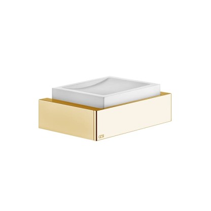 Gessi Rettangolo Мыльница подвесная, цвет: Gold CCP/белый