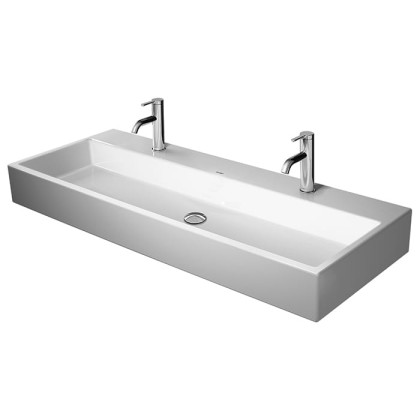 Duravit Vero Air Раковина накладная 120х47см, с 1 отв., без перелива, цвет: белый