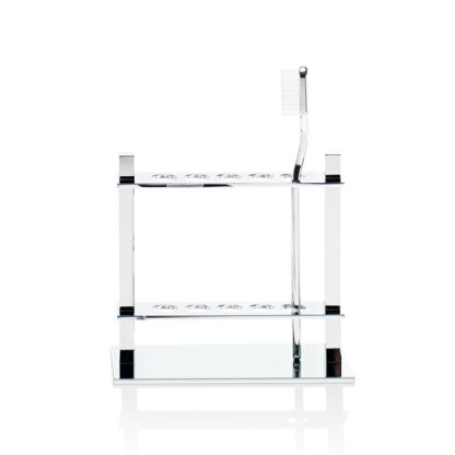 Decor Walther DW 330 Держатель для зубных щёток 15x7x13.5см, настольный, цвет: хром