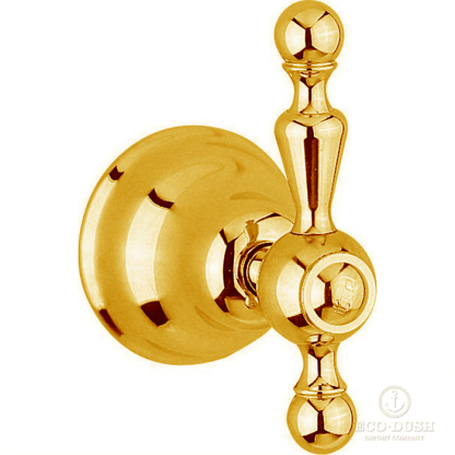 CISAL Arcana America Запорный вентиль 1/2" F на горячую воду, цвет: золото