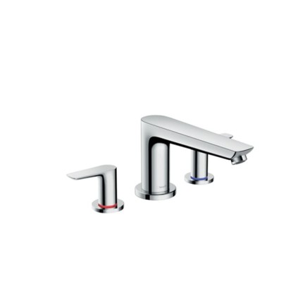 Hansgrohe Talis E Смеситель на борт ванны , на 3 отв., цвет: хром