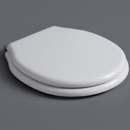 SIMAS Londra Сиденье для подвесного унитаза, цвет: белый/хром