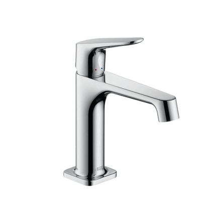 Axor Citterio M Смеситель для раковины 100, на 1 отв., излив: 128мм, без донного клапана, цвет: хром