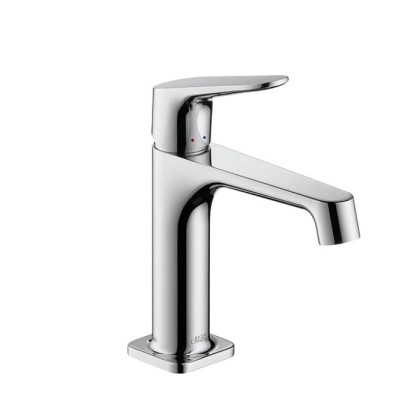 Axor Citterio M Смеситель для раковины 100, на 1 отв., излив: 128мм, без донного клапана, цвет: хром