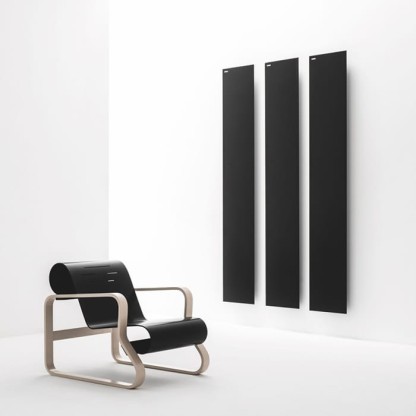 Antrax TAVOLA Liscia Полотенцедержатель электрический 35x171H см, цвет: черный матовый