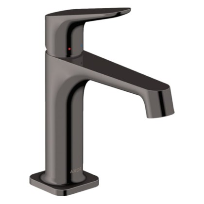 Axor Citterio M Смеситель для раковины 100, на 1 отв., с донным клапаном, цвет: полированный черный хром