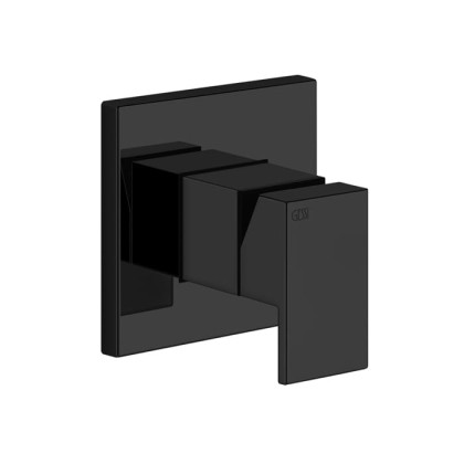Gessi Rettangolo Смеситель для раковины, встраиваемый, однорычажный, без излива, внешняя часть, цвет: Black XL