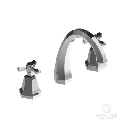 Stella Eccelsa Смеситель на борт ванны на 3 отверстия 3255TC, цвет: хром