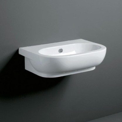 SIMAS E-LINE Раковина 65х48 см, без отв., цвет: белый