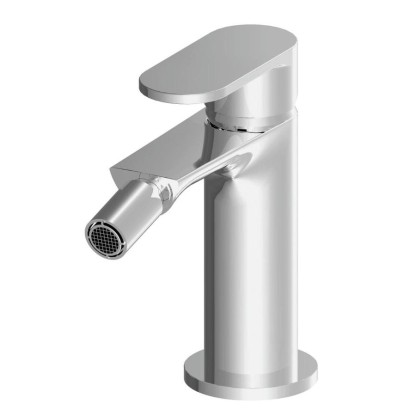 Gattoni H2Omix7000 Смеситель для биде с донным клапаном, излив 108,8 мм цвет: Nickel spazzolato