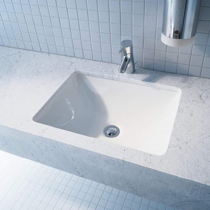 Duravit  Starck 3 Раковина 43x43 см, без отв., цвет: белый