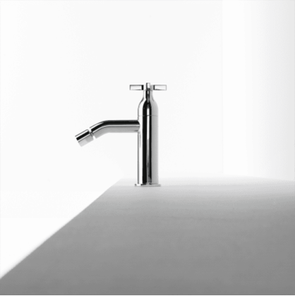 Agape Memory Однорычажный смеситель для биде, на 1отв., цвет: хром