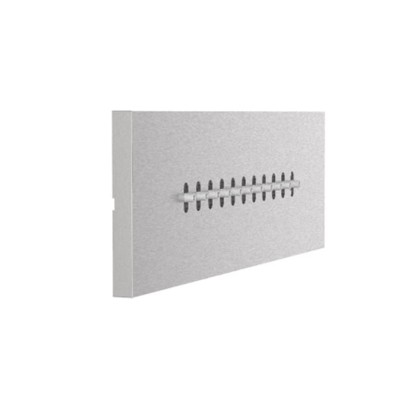 Almar Wave Излив из стены, движущийся, 25х8см, цвет: полированная сталь