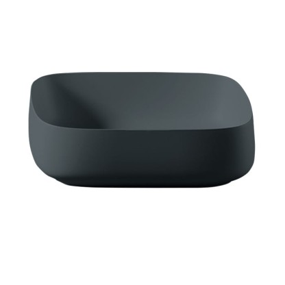 Artceram Cognac Раковина 55x35 см, без отв., накладная Quadro, цвет: petrolio