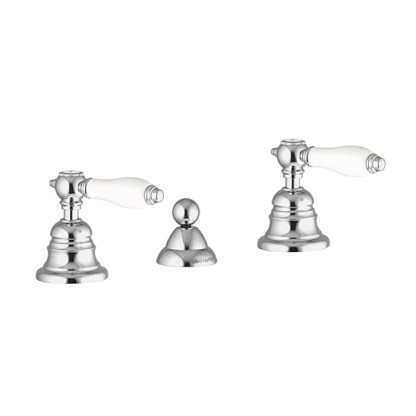 Carlo Frattini Herend, Cмеситель для биде, на 3 отв., цвет: хром