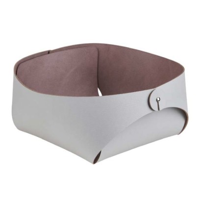 ADJ Корзинка Flora, 20x20xH9 см., цвет: устричный/пепельная роза