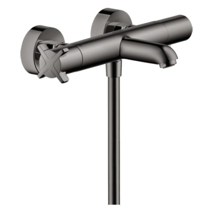 Axor Citterio E Смеситель для ванны, термостатический, настенный, цвет: полированный черный хром