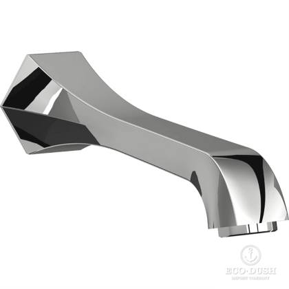 CISAL Cherie Излив настенный 200 мм для ванны, цвет: хром