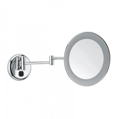 Bongio Brasil&Hotelerie Зеркало косметическое с подстветкой, цвет: хром