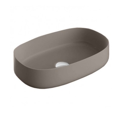 Artceram Cognac Раковина 55x35см., накладная, без отв., без перелива, цвет: Brown tortora