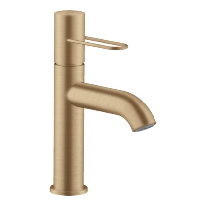 Axor Uno Смеситель для раковины 100, на 1 отв., цвет: шлифованная бронза