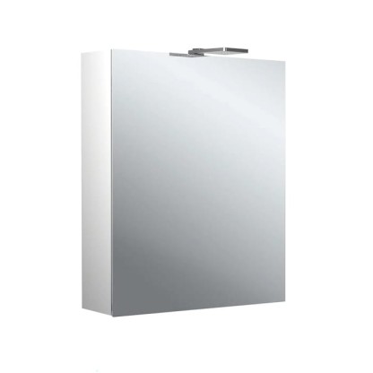 Emco Pure 2 Зеркальный шкаф 60см., с подсветкой-LED, навесная модель, с подсв. для раковины, 1 дверка