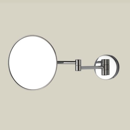 Bertocci Specchi Зеркало косметические, настенное зеркало без подсветки, 3-х кратное увеличение, цвет: медь состаренная