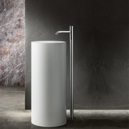 Fantini Nostromo Смеситель для раковины, напольный, цвет: хром