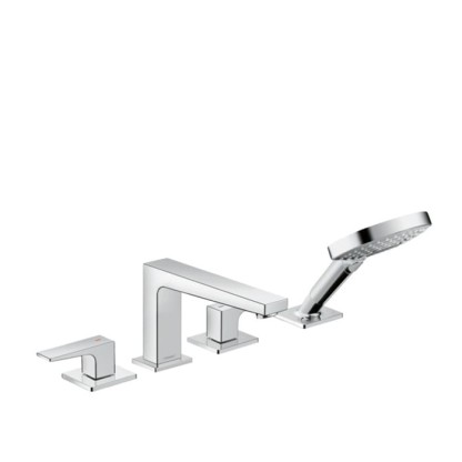 Hansgrohe Metropol Смеситель на борт ванны , на 4 отв., цвет: хром
