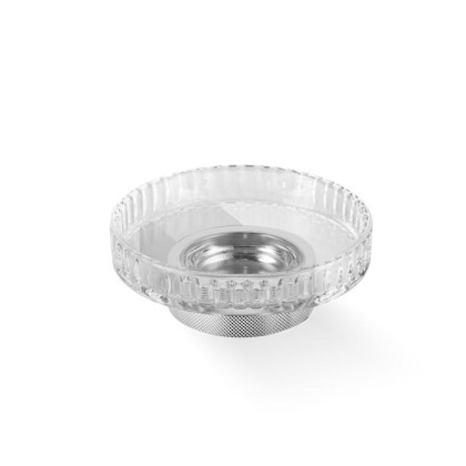 Decor Walther Club WSS Мыльница подвесная, граненое стекло, цвет: хром