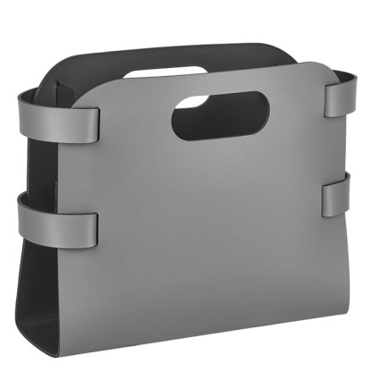 ADJ Журнальница, 16x36xH25 см., цвет: серый/черный