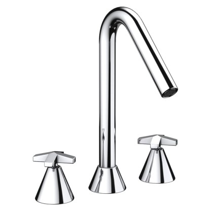 Nicolazzi Star Смеситель для раковины, на 3 отв., цвет: хром