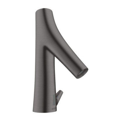 Axor Starck Organic Cмеситель для раковины, на 1 отв., электронный, с регулировкой температуры, питание от сети 230V, цвет: шлифованный черный хром