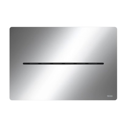 TECEsolid Металическая панель смыва для унитаза TECEsolid с бесконтактной активацией, батарея 12 В, хром глянцевый