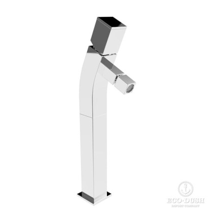 Stella Bamboo Quadro Смеситель для накладной раковины на 1 отверстие 3224HP170, с донным клапаном, цвет: хром