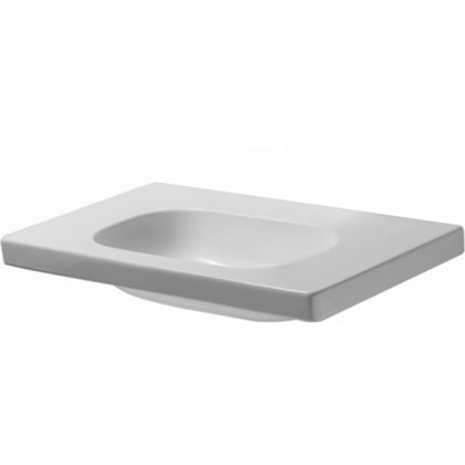 Duravit D-Code Раковина 85х48 см, без отв., медицинская, без перелива, цвет: белый