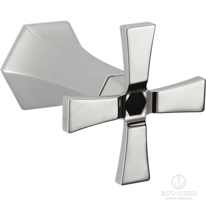 CISAL Cherie Переключатель на 2 выхода, цвет: хром/черный