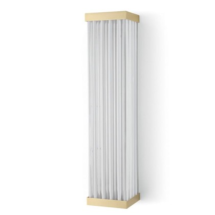 Oasis Murano Светильник настенный светодиодный   с прозрачными и белыми профилями, цвет: золото