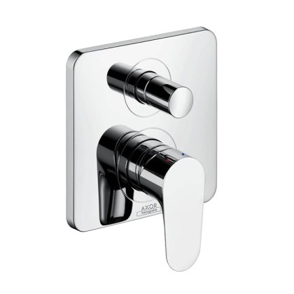 Axor Citterio M Встраиваемый смеситель для ванны однорычажный, внешняя часть, цвет: хром