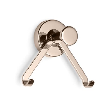 Bertocci Cinquecento Крючок подвесной, двойной, цвет: nichel mat