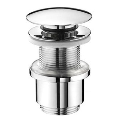 Globo Выпуск для раковины без перелива, цвет: хром