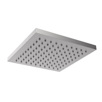 Almar 316 Stainless Steel Верхний душ 20х20см., без держателя, цвет: нержавеющая сталь брашированная AISI 316