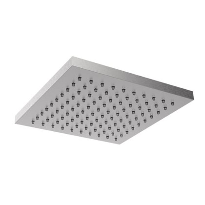 Almar 316 Stainless Steel Верхний душ 20х20см., без держателя, цвет: нержавеющая сталь брашированная AISI 316