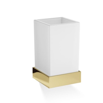 Decor Walther Corner WMG Стакан подвесной, стекло сатинированное, цвет: золото