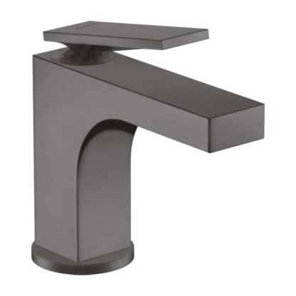 Axor Citterio Смеситель для раковины 90, на 1 отв., с донным клапаном, цвет: шлифованный черный хром