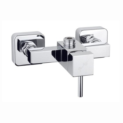 Nicolazzi Antelao Смеситель для душа на 2 отверстия, настенный, вывод сверху 3/4", цвет: хром