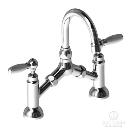 Stella Italica Leve Смеситель для раковины на 2 отверстия 3215, цвет: хром