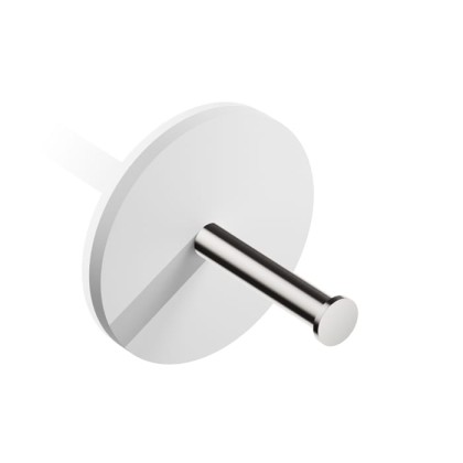 Decor Walther Stone TPH1 Держатель туалетной бумаги, подвесной, цвет: белый / сталь матовая