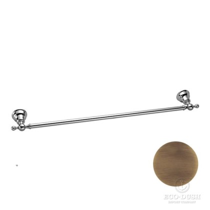 HUBER Croisette Полотенцедержатель 60 см, подвесной, цвет: бронза