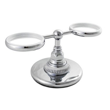 Nicolazzi Impero Держатель для стакана и мыльницы, настольный, цвет: хром (без керамики)